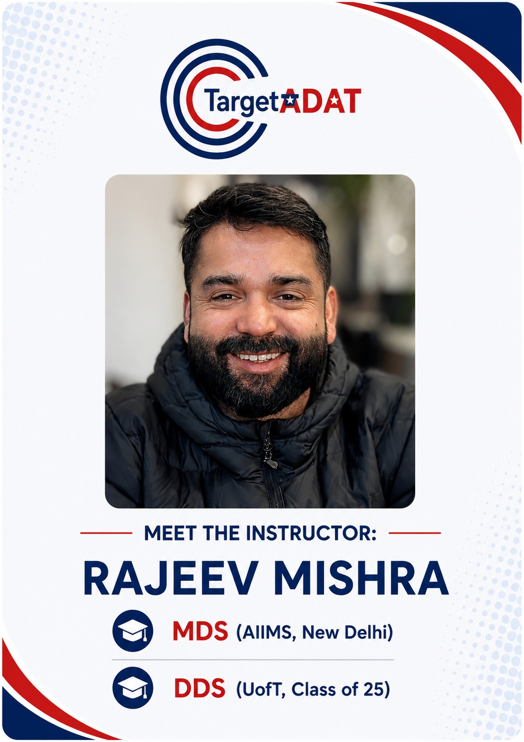 Instructor Jasmine Brar Profile Information Card